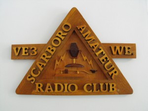 SARC wood sign