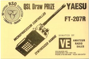 VE3RSO 1980 convention QSL, courtesy of Gord VE3HXF